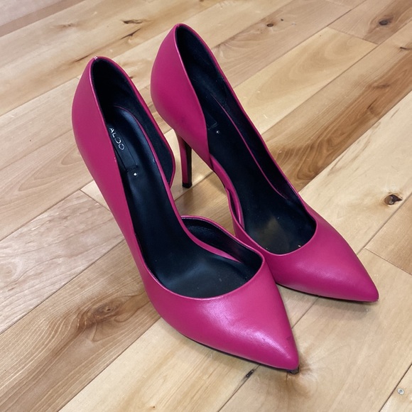 Aldo Shoes Pumps Hot Pink size 8 - Picture 4 of 7